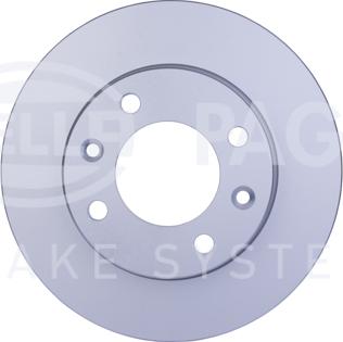 HELLA PAGID 8DD 355 108-391 - Zavorni kolut parts5.com