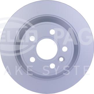 HELLA PAGID 8DD 355 119-151 - Brzdový kotúč parts5.com