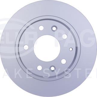 HELLA PAGID 8DD 355 110-381 - Disco de freno parts5.com