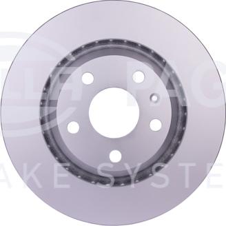 HELLA PAGID 8DD 355 113-981 - Disco de freno parts5.com