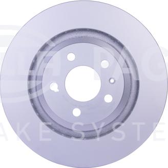 HELLA PAGID 8DD 355 117-721 - Brake Disc parts5.com