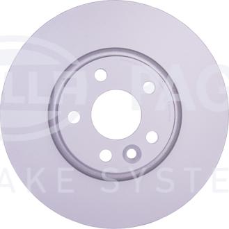 HELLA PAGID 8DD 355 129-491 - Brake Disc parts5.com