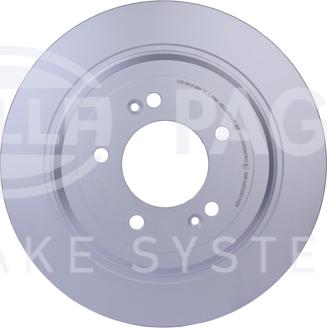 HELLA PAGID 8DD 355 126-681 - Brake Disc parts5.com