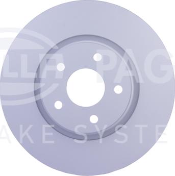 HELLA PAGID 8DD 355 128-471 - Disco de freno parts5.com