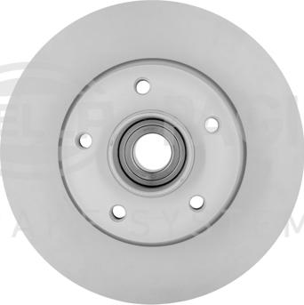 HELLA PAGID 8DD 355 123-251 - Спирачен диск parts5.com