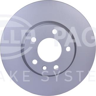 HELLA PAGID 8DD 355 127-091 - Kočni disk parts5.com