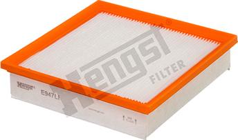 Hengst Filter E947LI - Филтър купе (поленов филтър) parts5.com