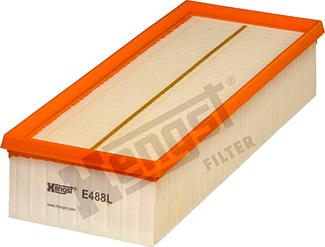 Hengst Filter E488L - Filtro de aire parts5.com