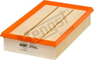 Hengst Filter E590L - Légszűrő parts5.com