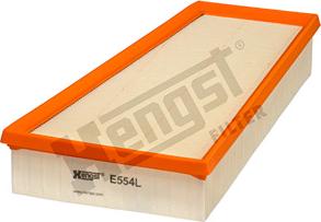 Hengst Filter E554L - Filtar za zrak parts5.com