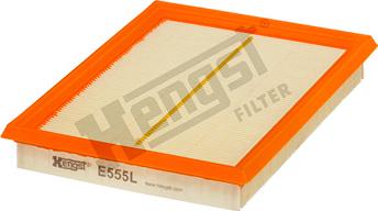 Hengst Filter E555L - Φίλτρο αέρα parts5.com