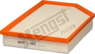 Hengst Filter E1000L - Въздушен филтър parts5.com