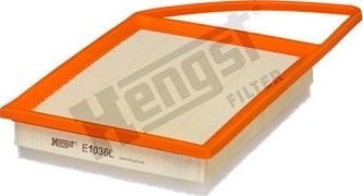 Hengst Filter E1036L - Filtr powietrza parts5.com