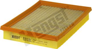 Hengst Filter E818L - Filtro de aire parts5.com