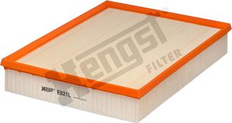 Hengst Filter E821L - Въздушен филтър parts5.com