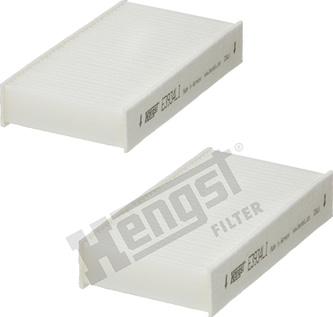 Hengst Filter E3934LI-2 - Filter, vazduh unutrašnjeg prostora parts5.com