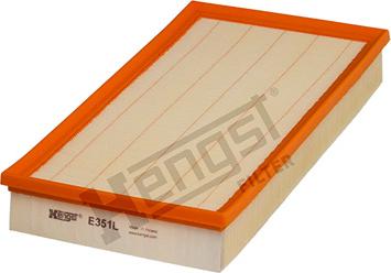 Hengst Filter E351L - Air Filter parts5.com