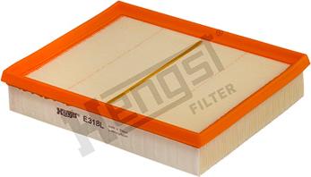 Hengst Filter E318L - Filtru aer parts5.com