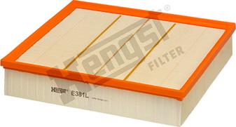 Hengst Filter E381L - Air Filter parts5.com