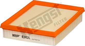 Hengst Filter E382L - Filtro de aire parts5.com