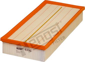 Hengst Filter E371L - Air Filter parts5.com