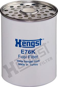 Hengst Filter E76K D42 - Filtro combustible parts5.com