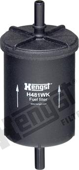 Hengst Filter H481WK - Φίλτρο καυσίμου parts5.com