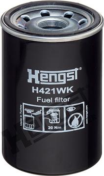 Hengst Filter H421WK - Filtro combustible parts5.com