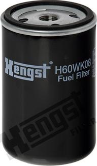 Hengst Filter H60WK08 - Filtro combustible parts5.com