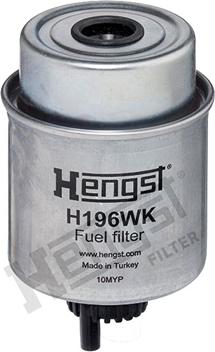 Hengst Filter H196WK - Filtre à carburant parts5.com