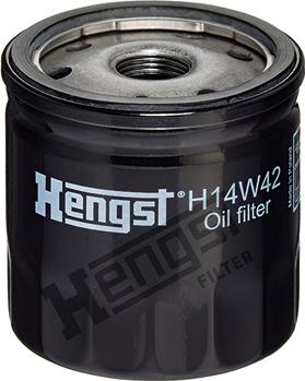 Hengst Filter H14W42 - Масляный фильтр parts5.com