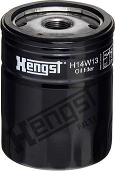 Hengst Filter H14W13 - Oil Filter parts5.com