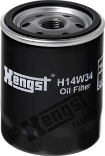 Hengst Filter H14W34 - Olejový filtr parts5.com