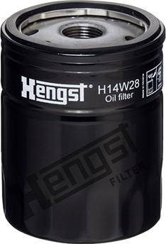 Hengst Filter H14W28 - Маслен филтър parts5.com