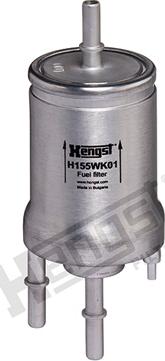 Hengst Filter H155WK01 - Filtro combustible parts5.com