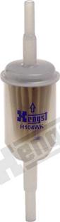 Hengst Filter H104WK - Fuel filter parts5.com