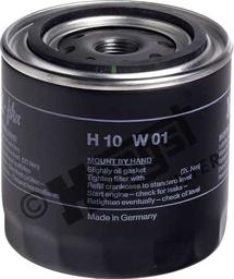 Hengst Filter H10W01 - Oil Filter parts5.com