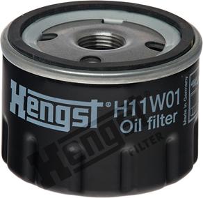 Hengst Filter H11W01 - Filtre à huile parts5.com