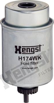 Hengst Filter H174WK - Fuel filter parts5.com