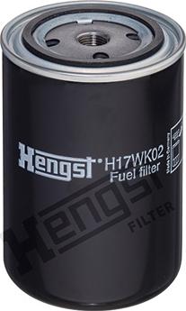 Hengst Filter H17WK02 - Fuel filter parts5.com