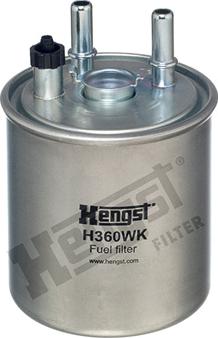 Hengst Filter H360WK - Топливный фильтр parts5.com