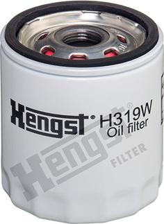 Hengst Filter H319W - Filtro de aceite parts5.com