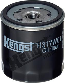 Hengst Filter H317W01 - Olejový filter parts5.com