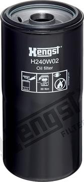 Hengst Filter H240W02 - Oil Filter parts5.com