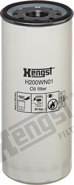 Hengst Filter H200WN01 - Filtro de aceite parts5.com