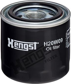 Hengst Filter H20W09 - Маслен филтър parts5.com