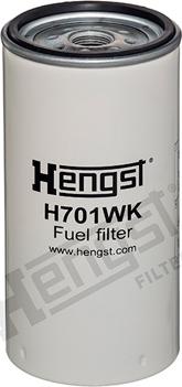 Hengst Filter H701WK - Filtre à carburant parts5.com