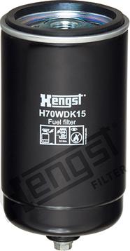 Hengst Filter H70WDK15 - Fuel filter parts5.com