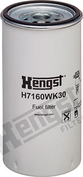 Hengst Filter H7160WK30 - Filtre à carburant parts5.com