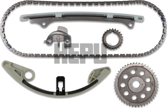 Hepu 21-0409 - Vezérműlánc készlet parts5.com